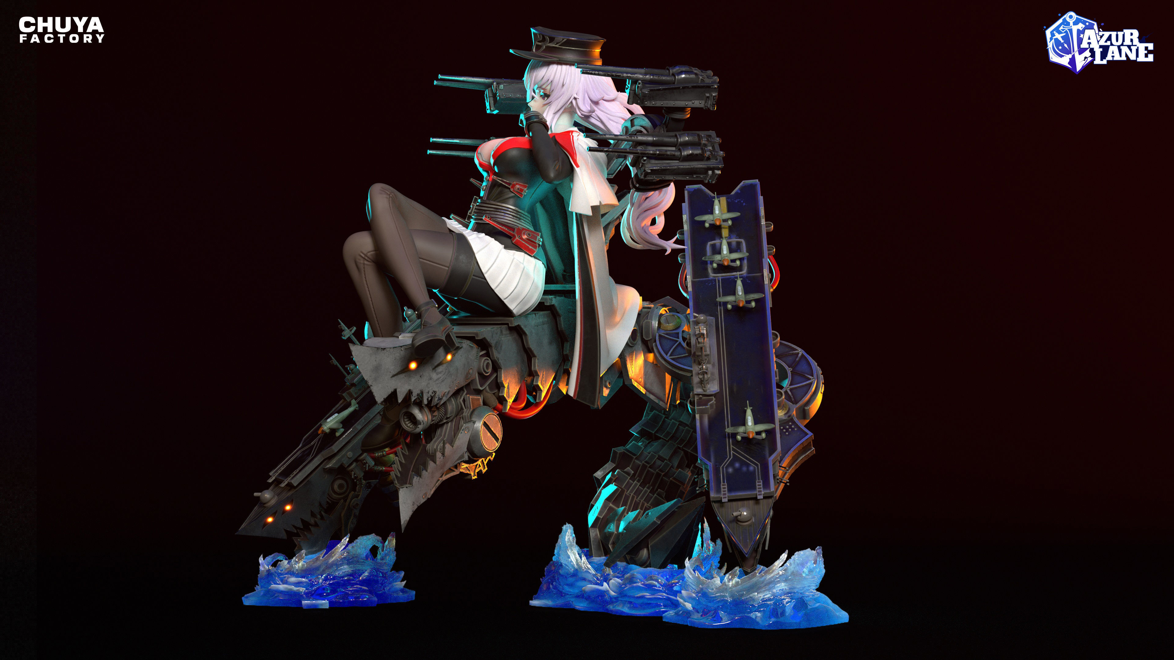 Graf Zeppelin from Azur Lane 3D print model_5