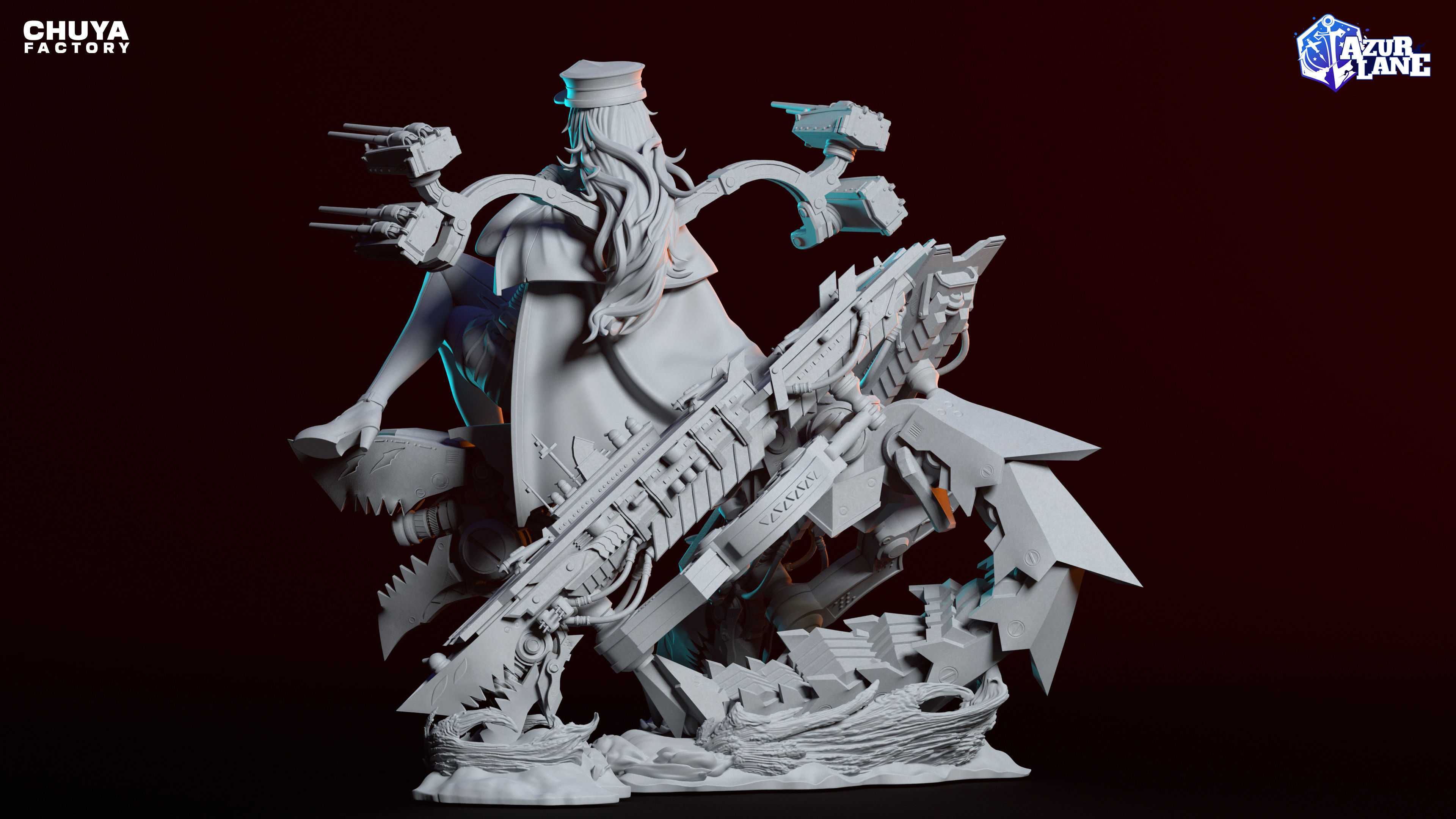 Graf Zeppelin from Azur Lane 3D print model_14