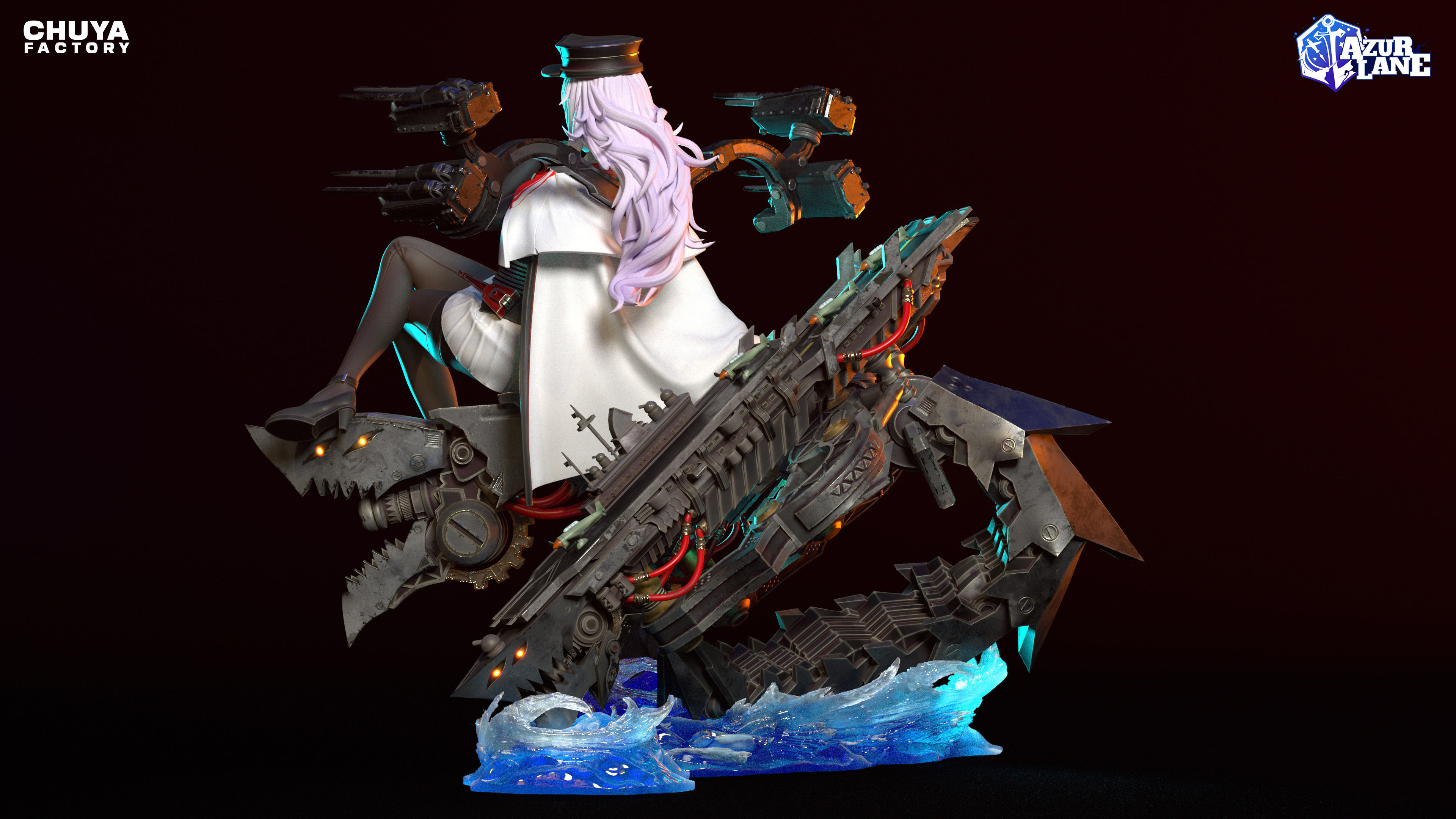 Graf Zeppelin from Azur Lane 3D print model_4