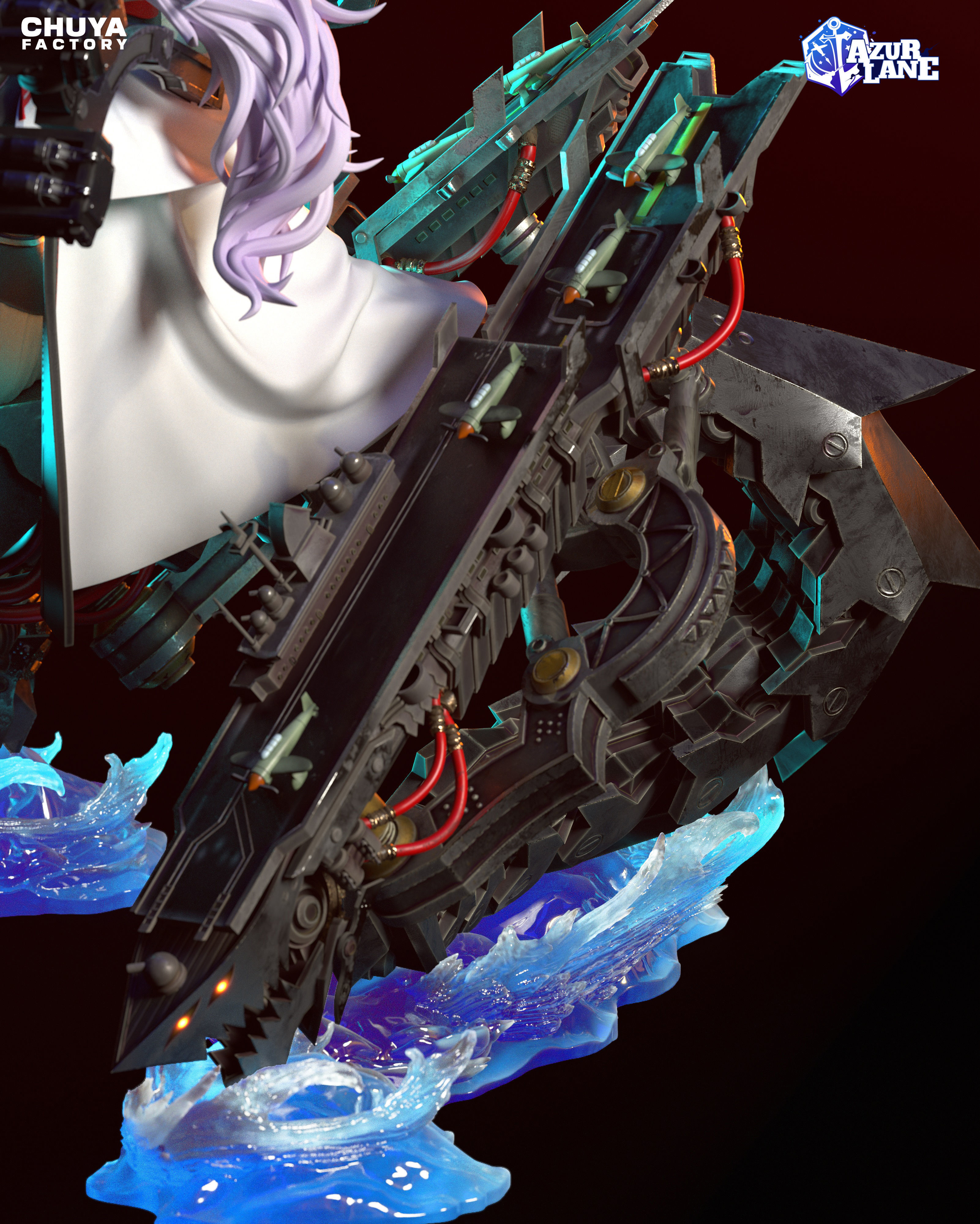 Graf Zeppelin from Azur Lane 3D print model_8