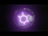 Customizable Sci-Fi Futuristic Metal Sphere Ball 3D model_1