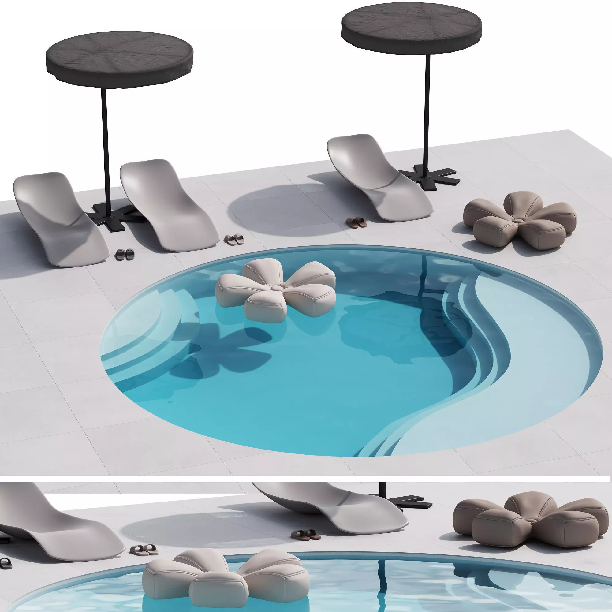 518 exterior and architecture 10 swimming pool 02 3D model_0