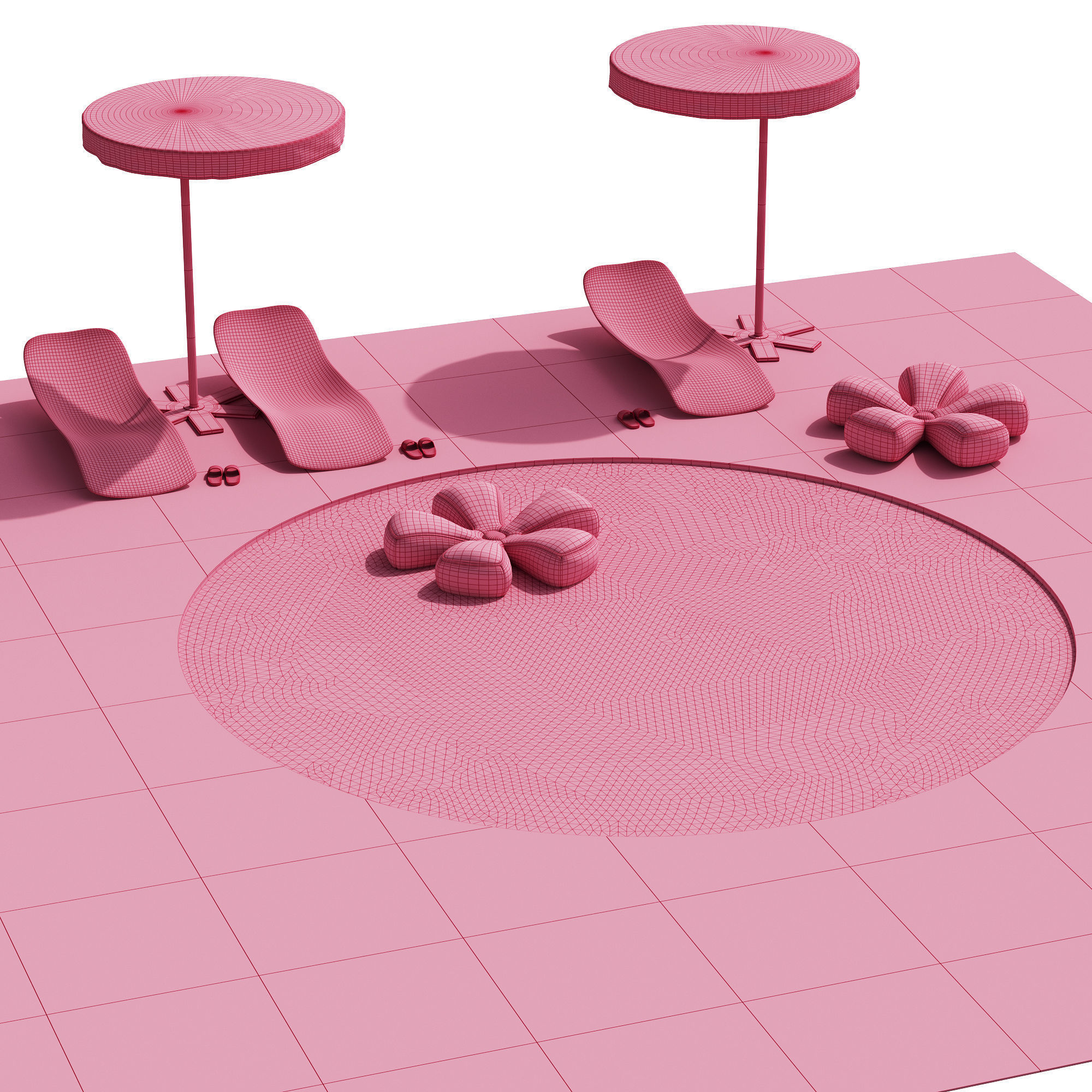 518 exterior and architecture 10 swimming pool 02 3D model_7