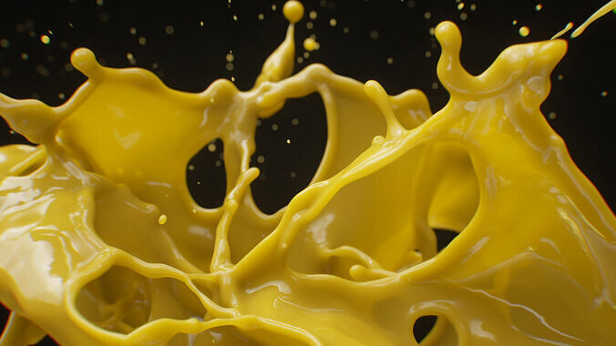 Splash Explosion animated 3D model