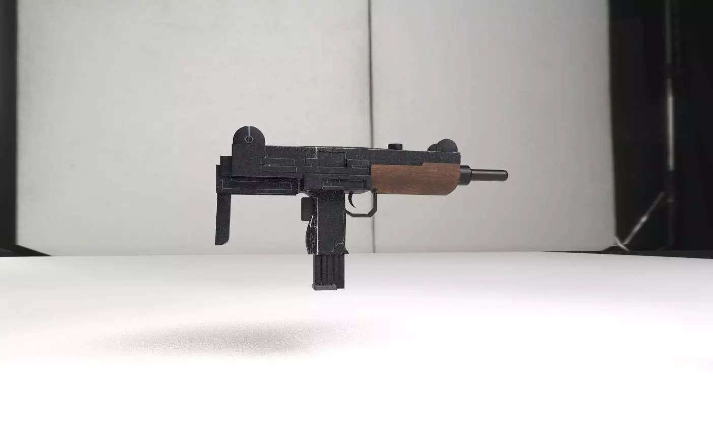 Mid detailed UZI Free 3D model