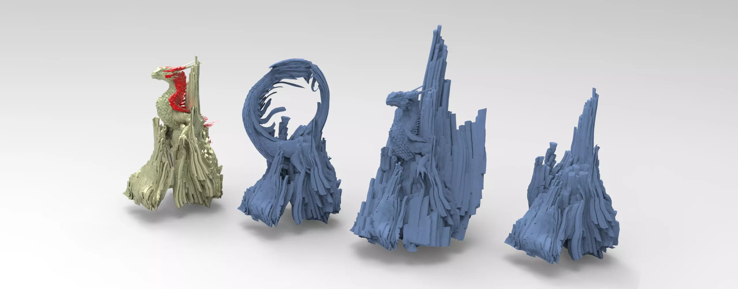 Dark Crystal element 4 designs  3D model_0