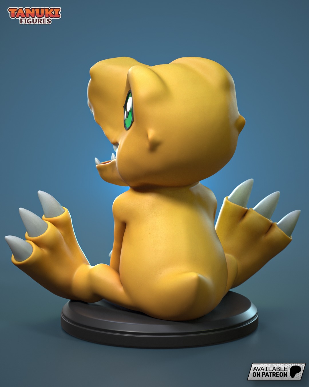 Agumon - Digimon - Extra 3D print model_3