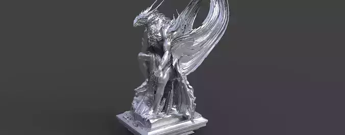 Alpha Draconis Priest statue 2 