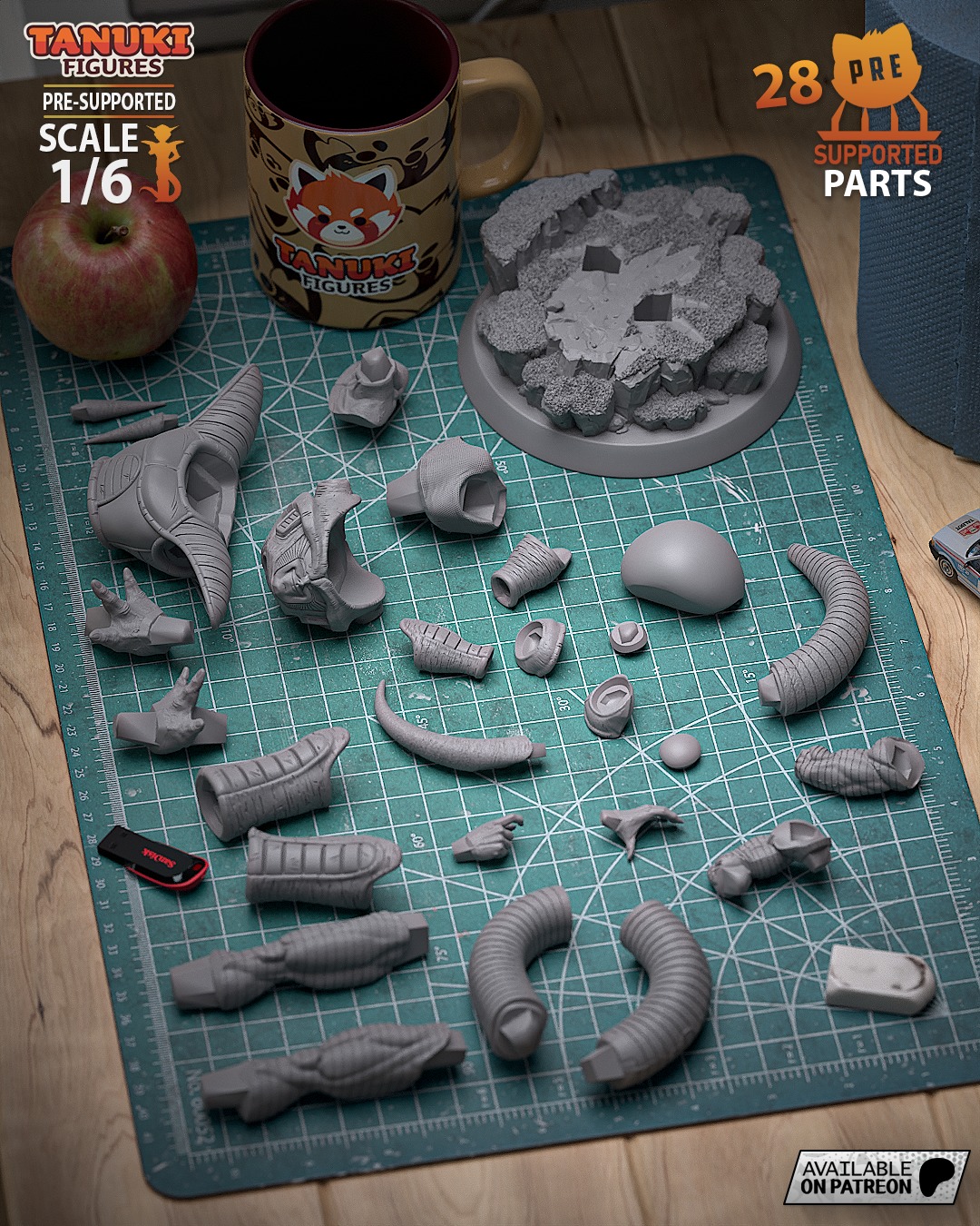 Frieza - Dragon Ball Z - Fullsize 3D print model_10