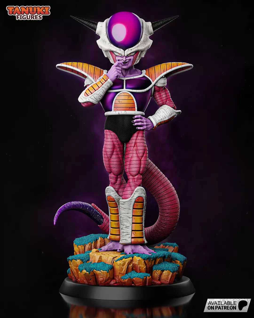 Frieza - Dragon Ball Z - Fullsize 3D print model_0