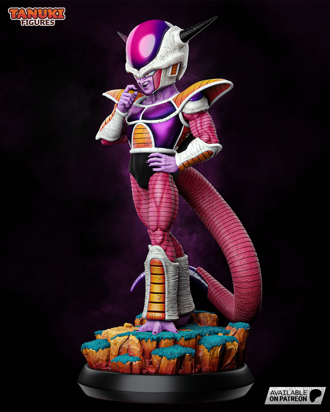 Frieza - Dragon Ball Z - Fullsize 3D print model_3
