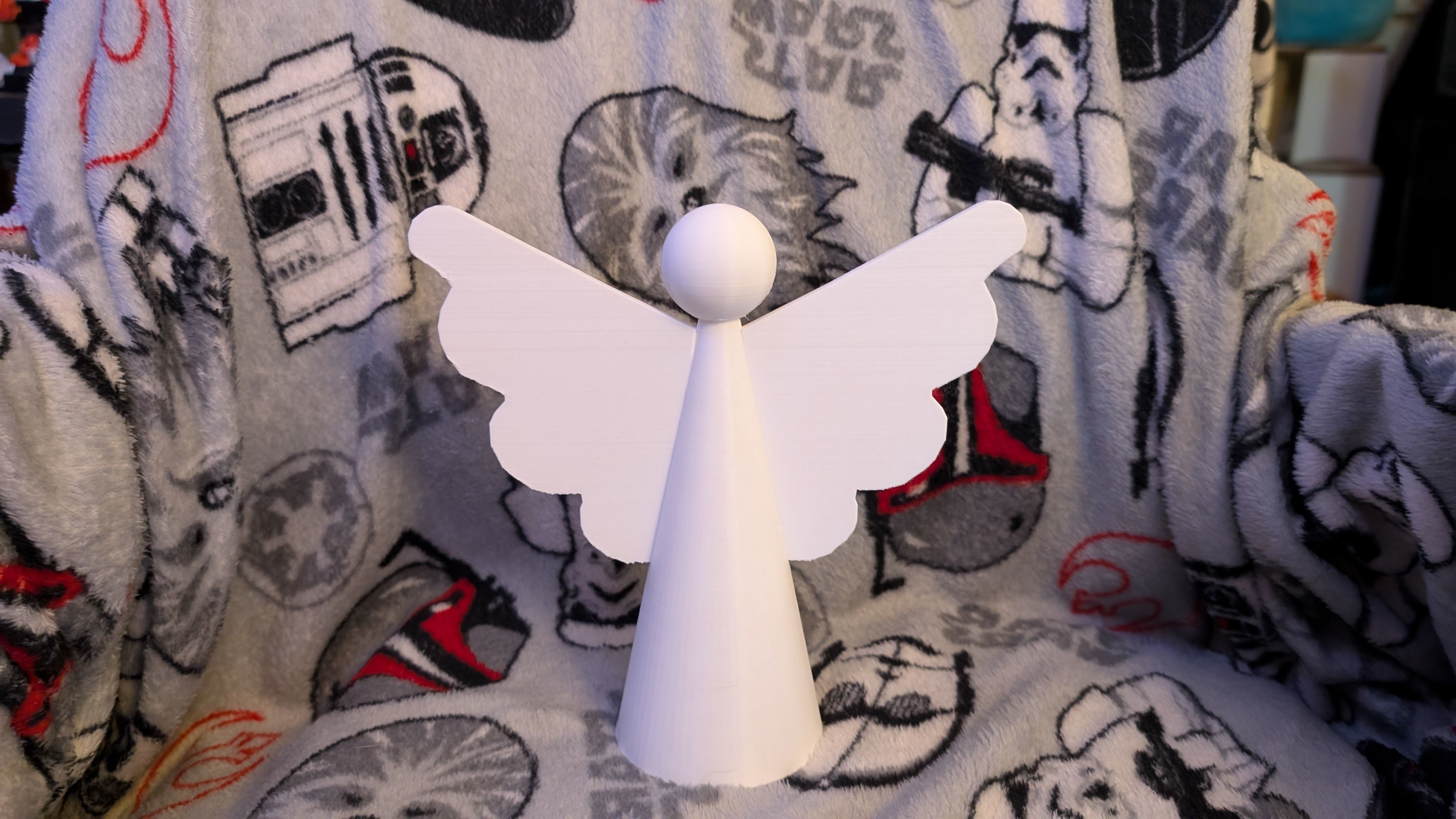 Simple Tree Topper 3D print model_1