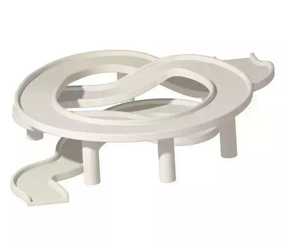 Architectural Complex Bridge 3D print model