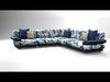 LS-05 L-Shape Lounge Sofa 3D model_1