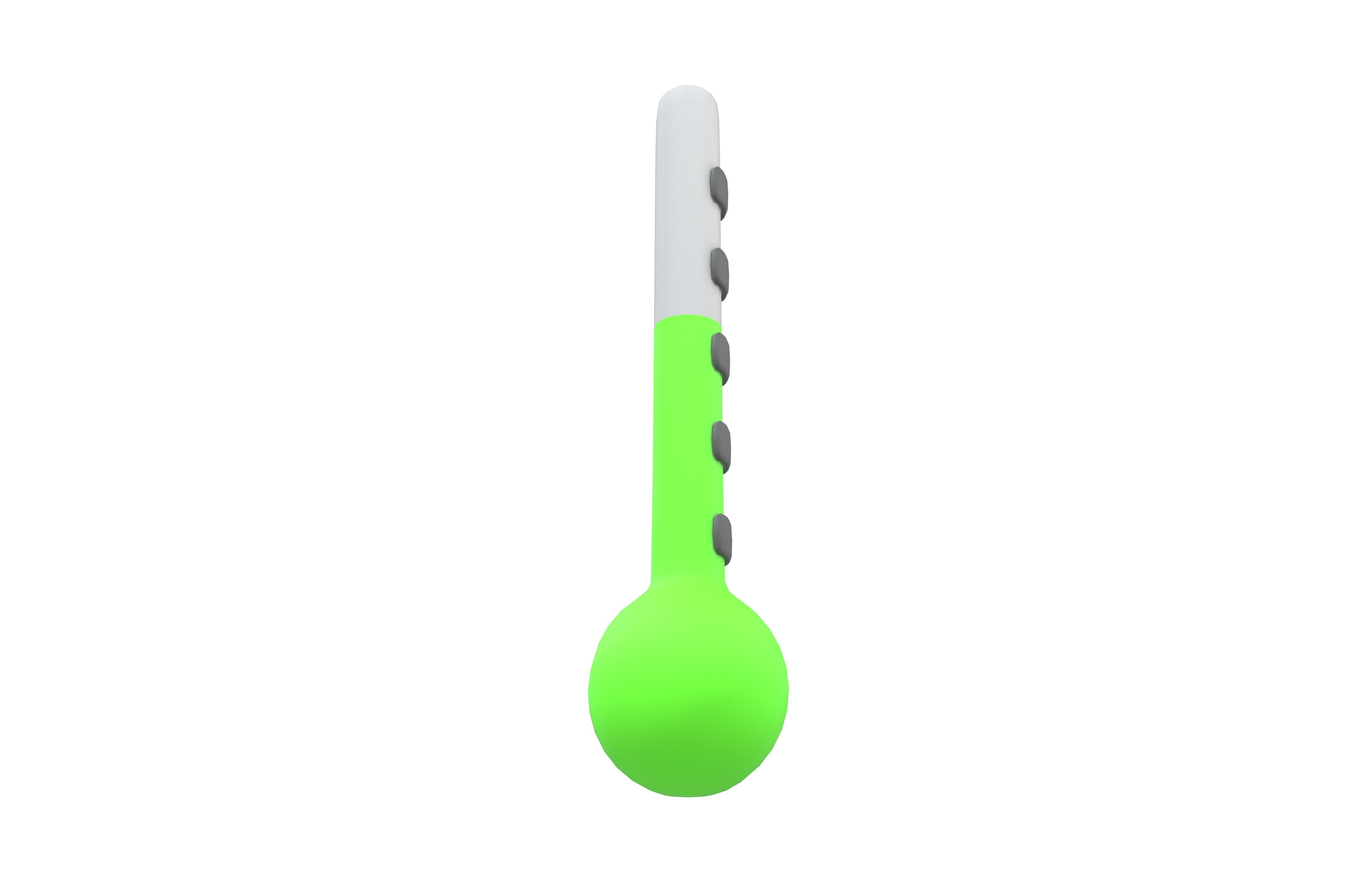 Temperature Icon v1 002 Low-poly 3D model_2