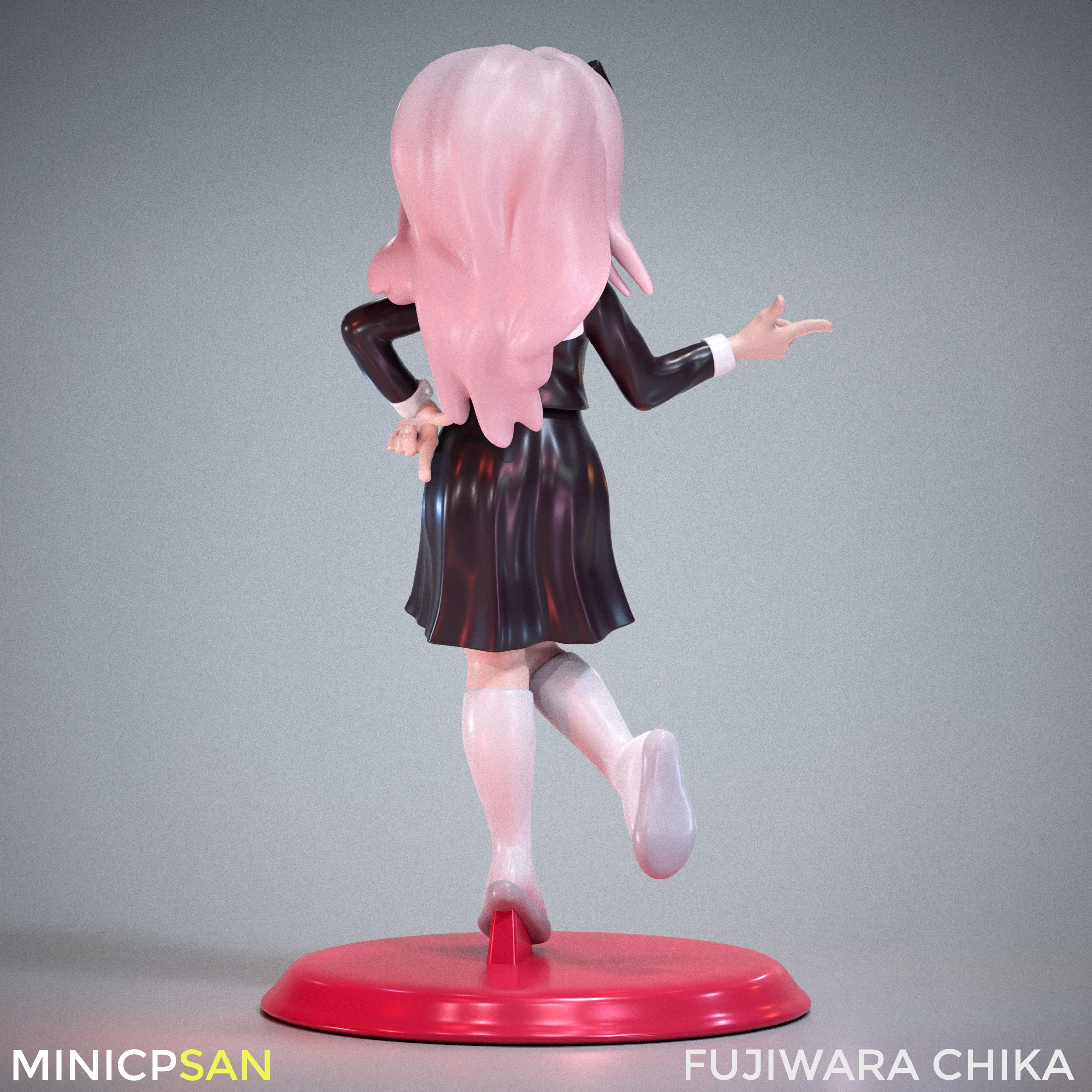 Mini Fujiwara Chika 01 - Kaguya-sama Love Is War 3D print model_5