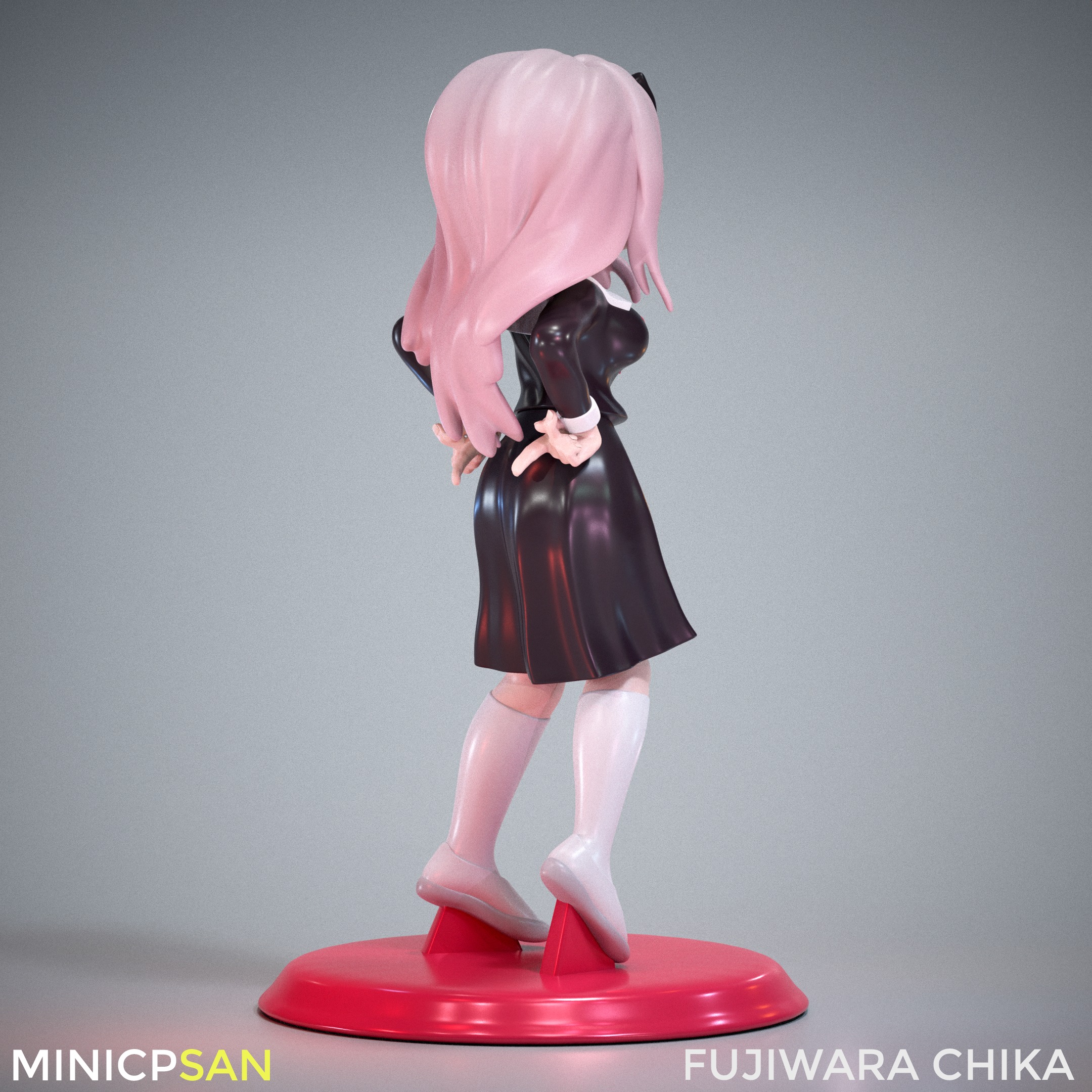 Mini Fujiwara Chika 02 - Kaguya-sama Love Is War 3D print model_5