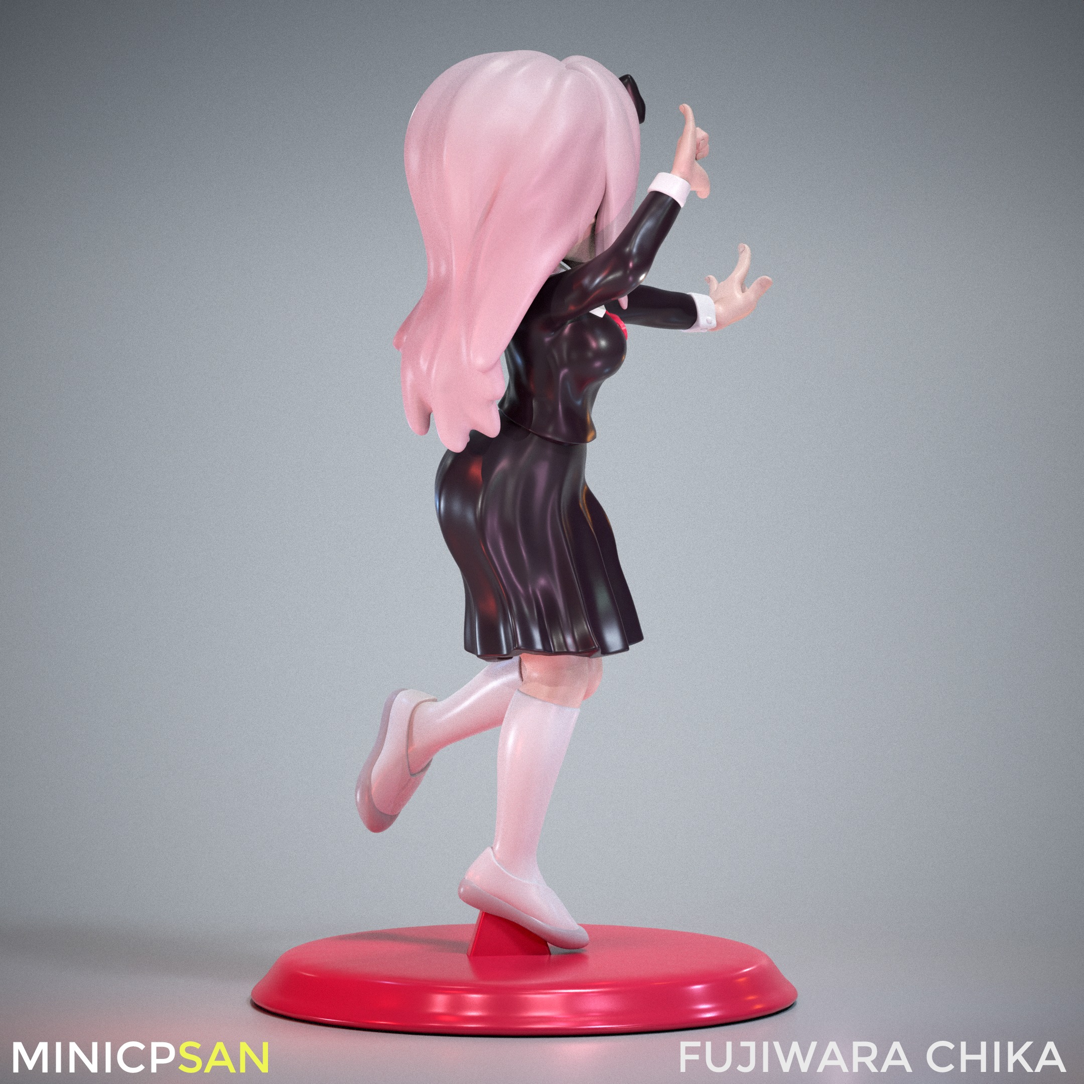Mini Fujiwara Chika 03 - Kaguya-sama Love Is War 3D print model_5