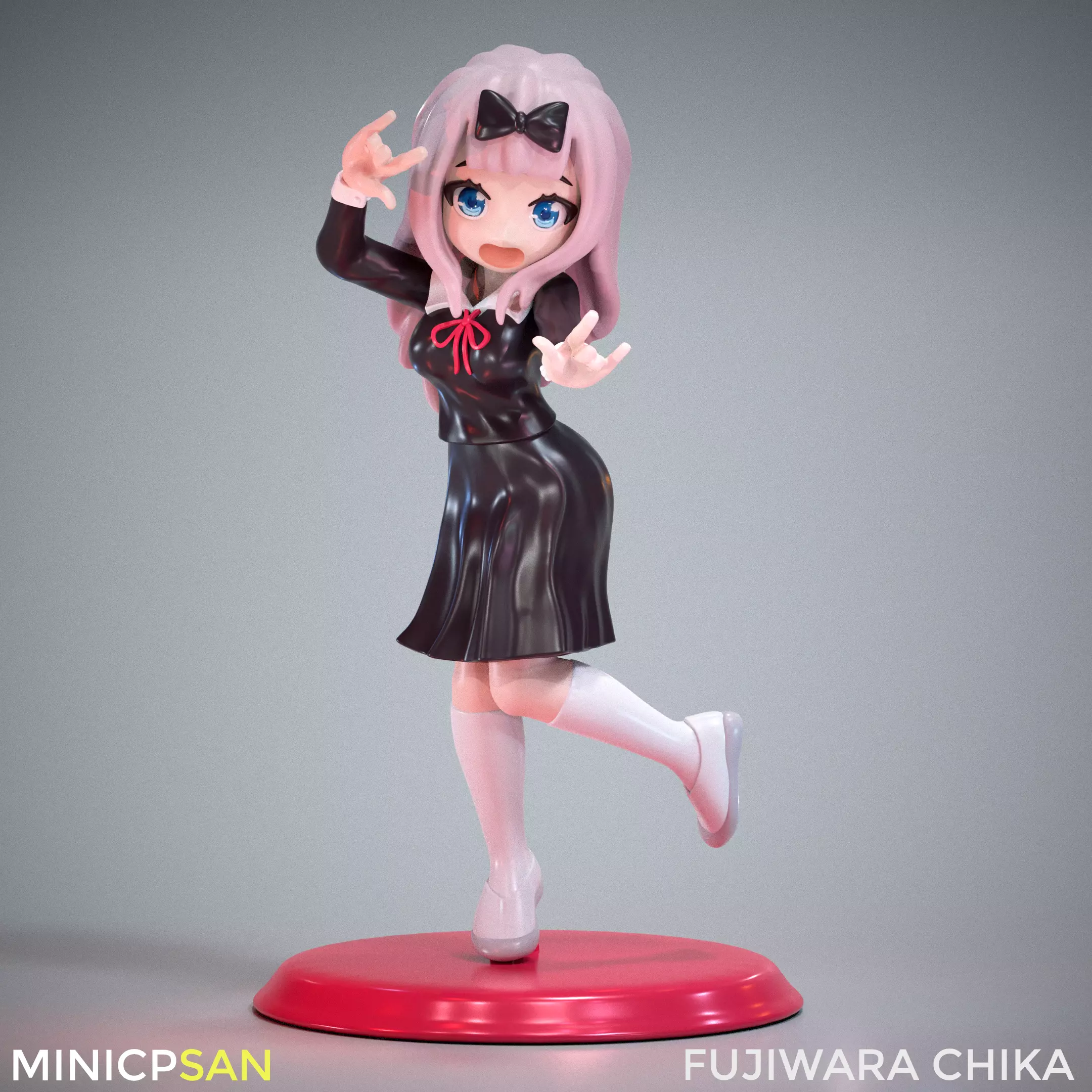 Mini Fujiwara Chika 03 - Kaguya-sama Love Is War 3D print model_0