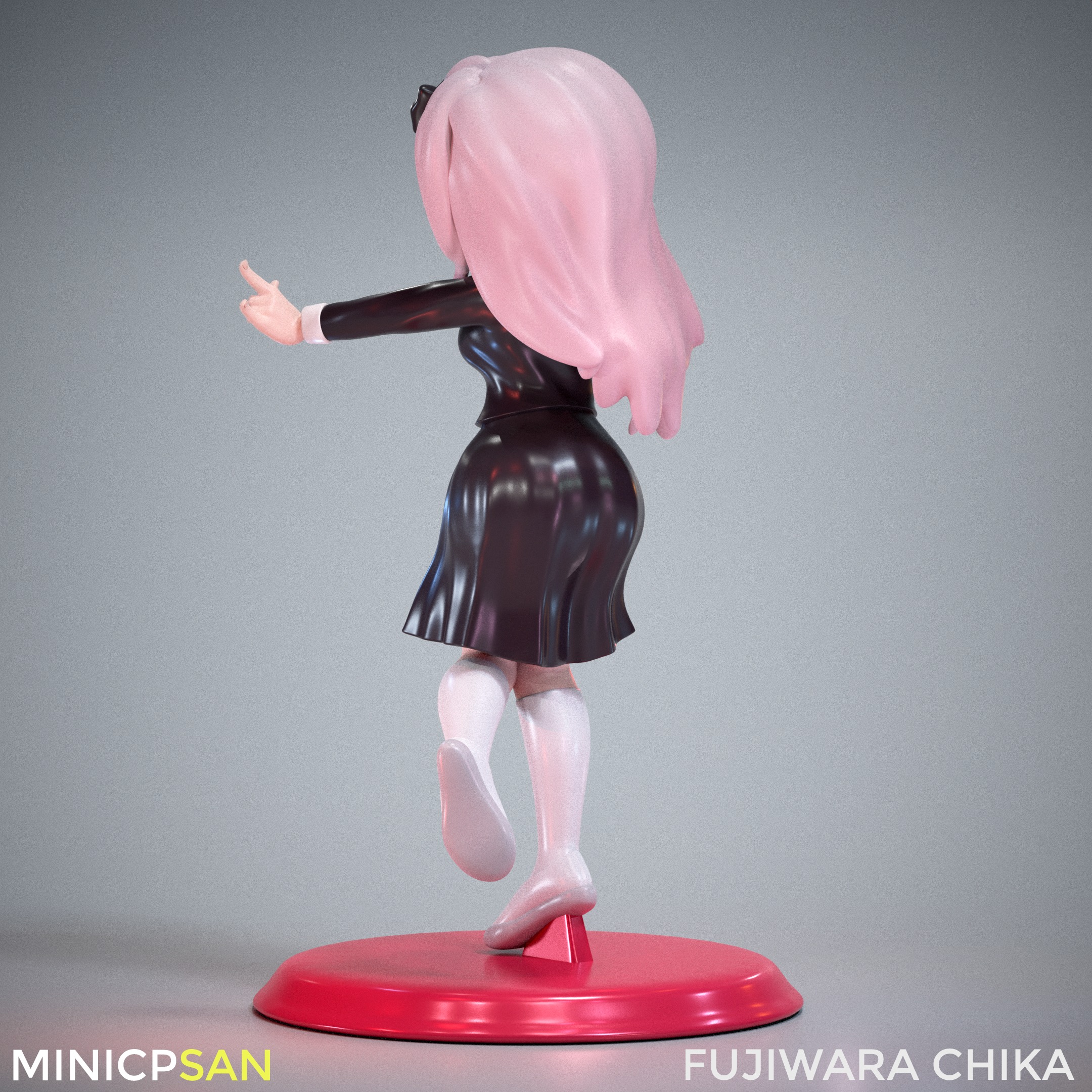Mini Fujiwara Chika 03 - Kaguya-sama Love Is War 3D print model_3