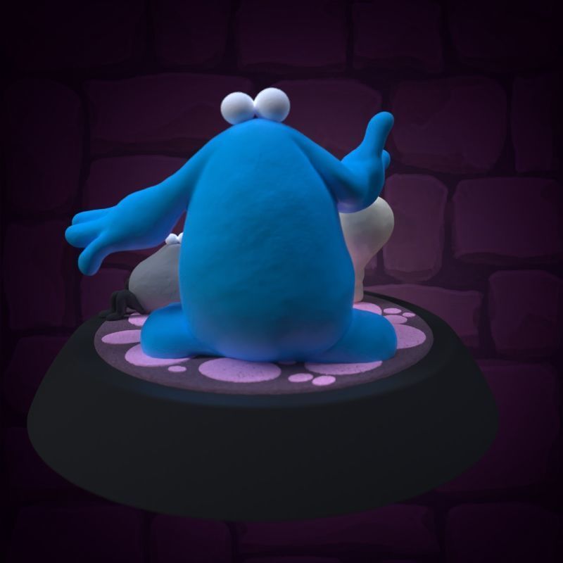 The trap door 3D print model_6