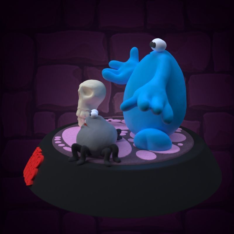 The trap door 3D print model_22