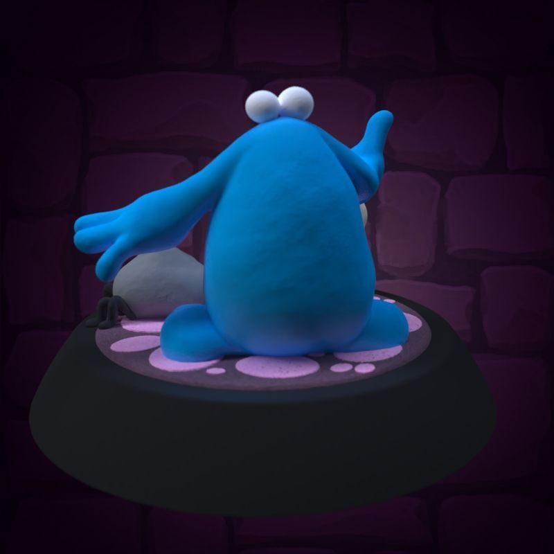 The trap door 3D print model_4