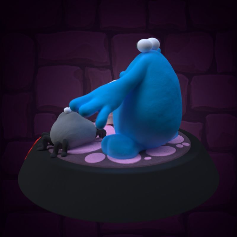 The trap door 3D print model_26