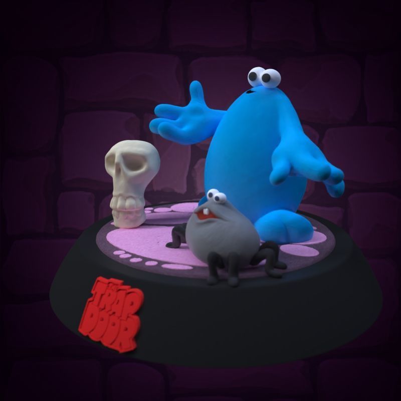 The trap door 3D print model_18