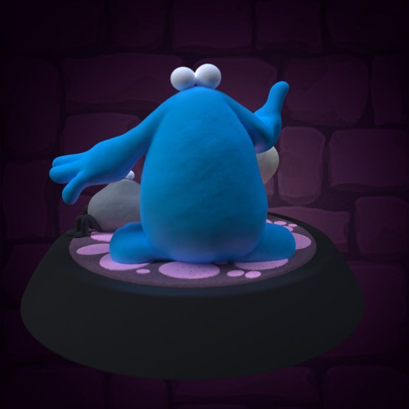 The trap door 3D print model_5