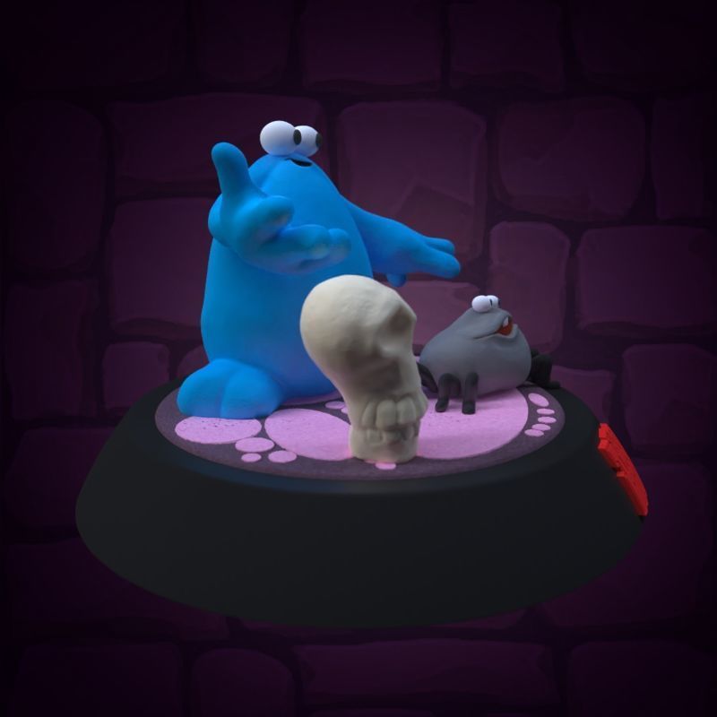 The trap door 3D print model_16