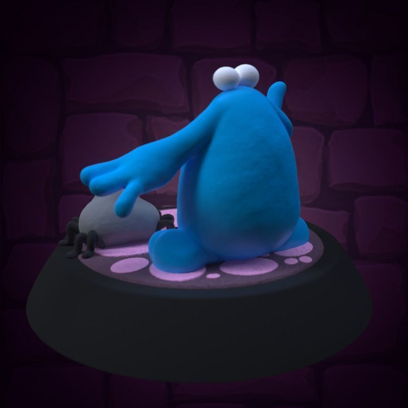 The trap door 3D print model_29