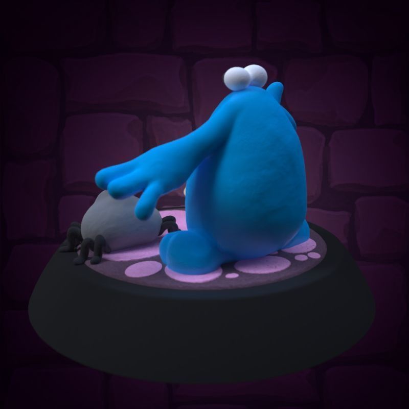 The trap door 3D print model_28