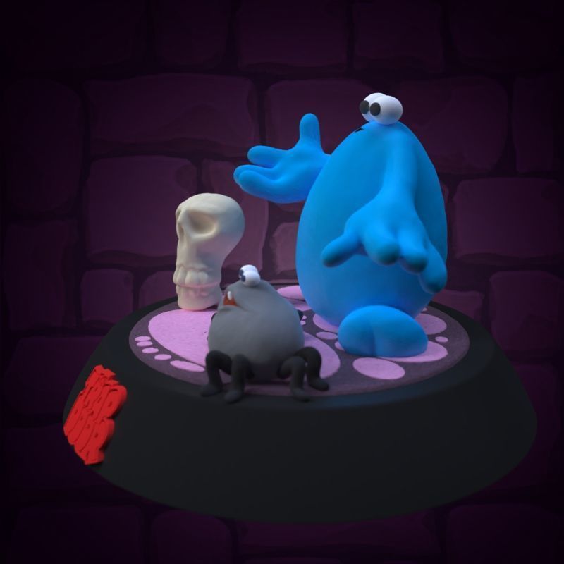 The trap door 3D print model_21