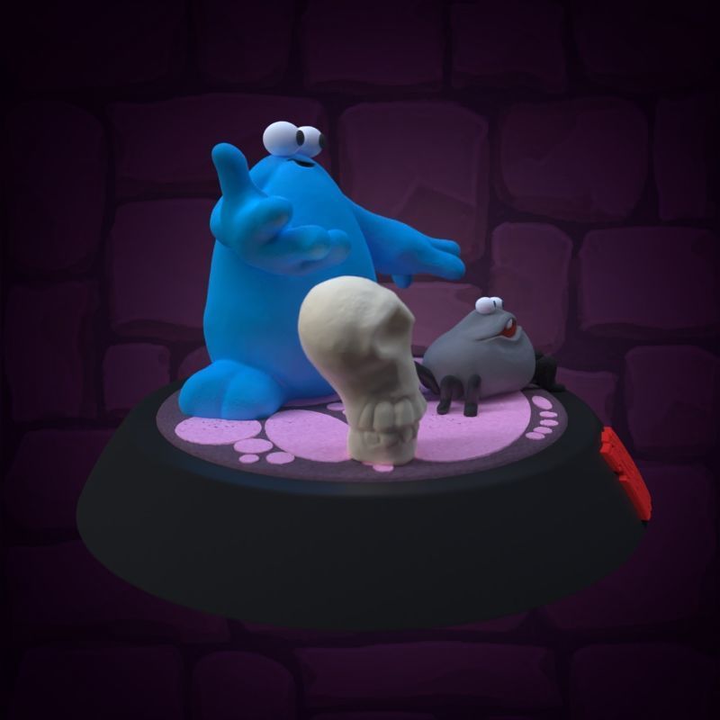 The trap door 3D print model_17