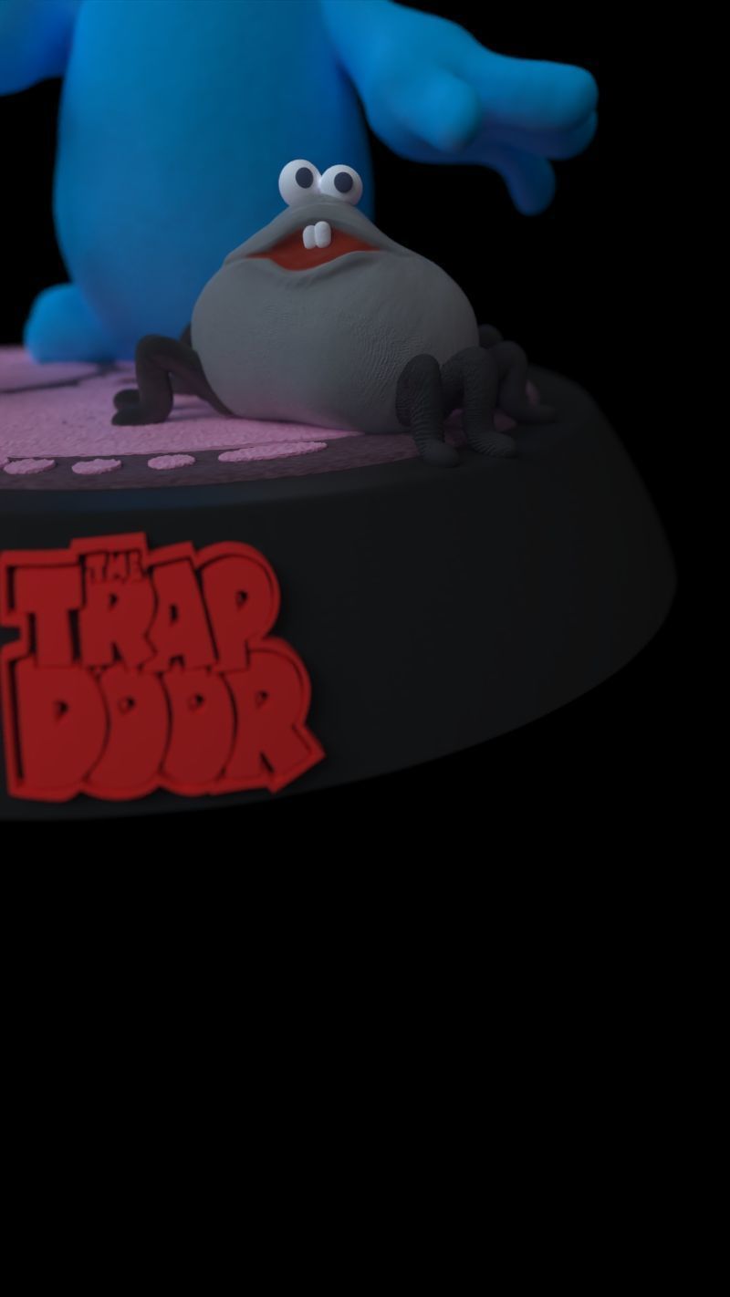 The trap door 3D print model_31