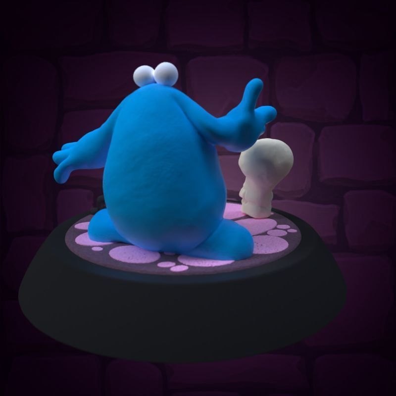 The trap door 3D print model_8