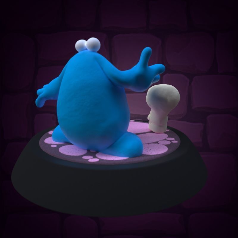 The trap door 3D print model_10