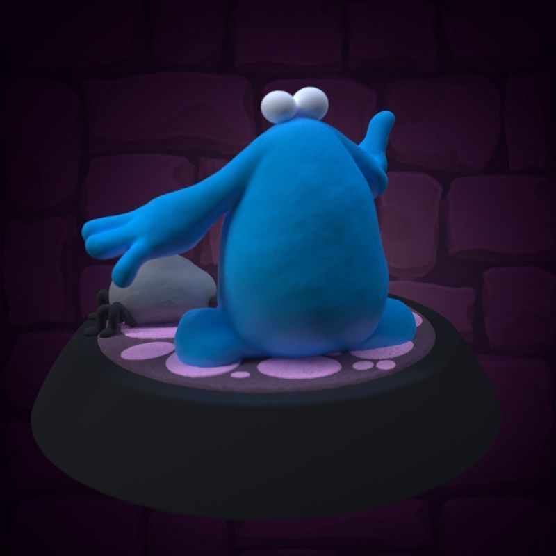 The trap door 3D print model_3