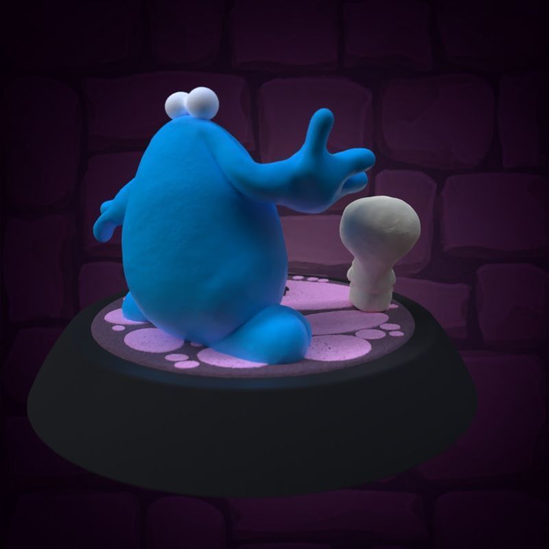 The trap door 3D print model_11