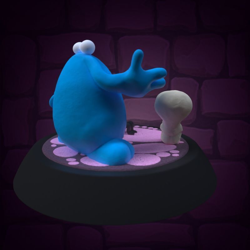 The trap door 3D print model_12