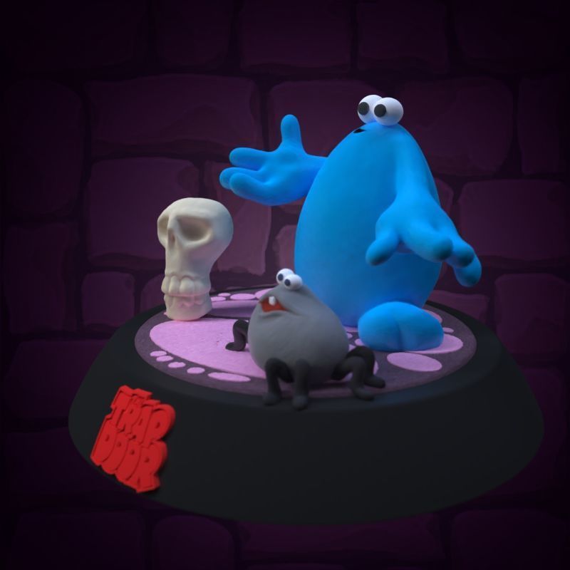 The trap door 3D print model_19