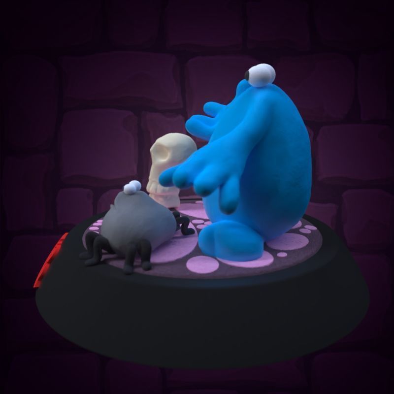 The trap door 3D print model_24