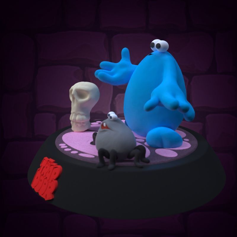 The trap door 3D print model_20