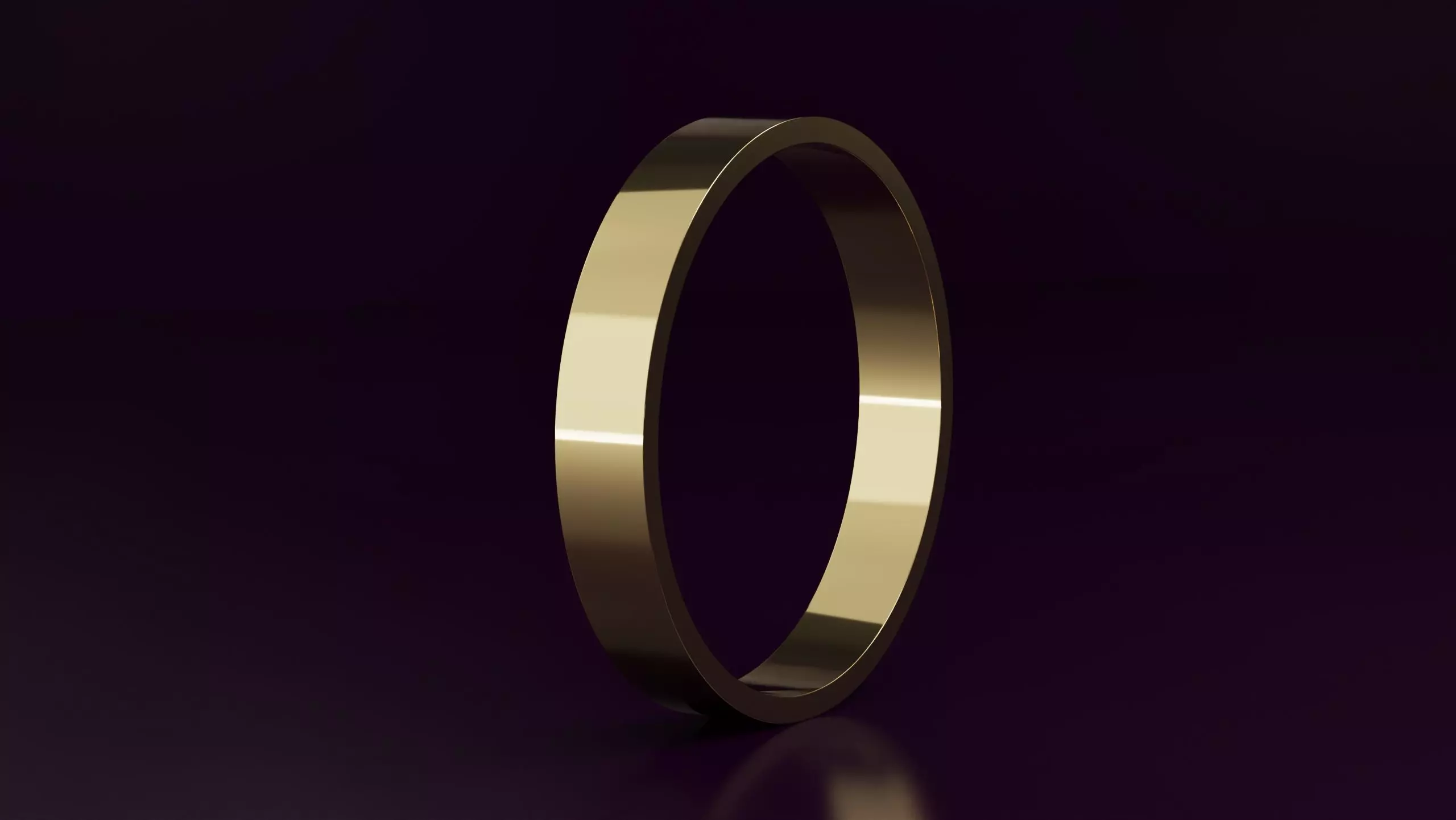 plain Ring N06 Free 3D print model