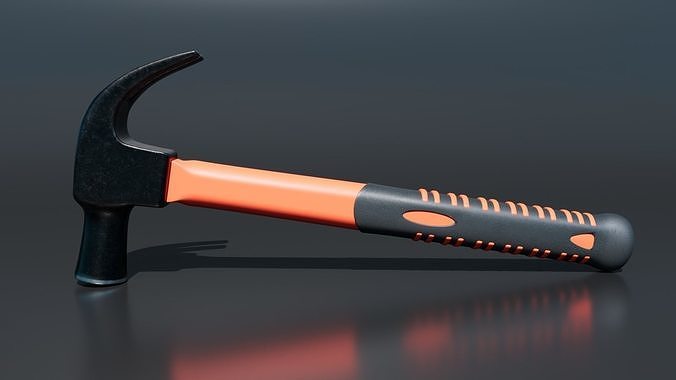 Hammer Free low-poly 3D model
