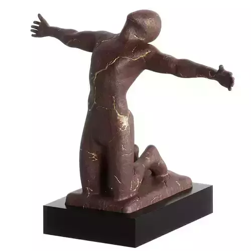 Decorative Sculpture Embrace of Freedom