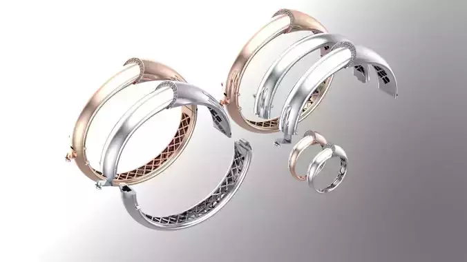 53 and 55 bracelet -edited - and 53 ring
