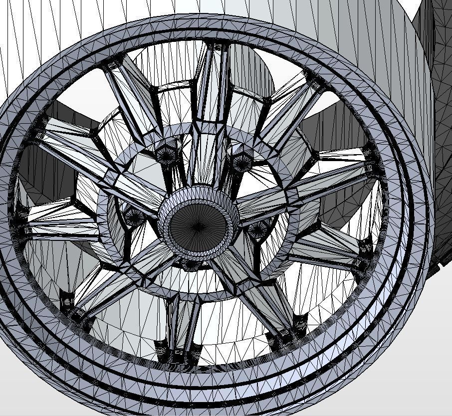 Wheels Legendary Wheels LW10 15inch for scale model 3D print model_15