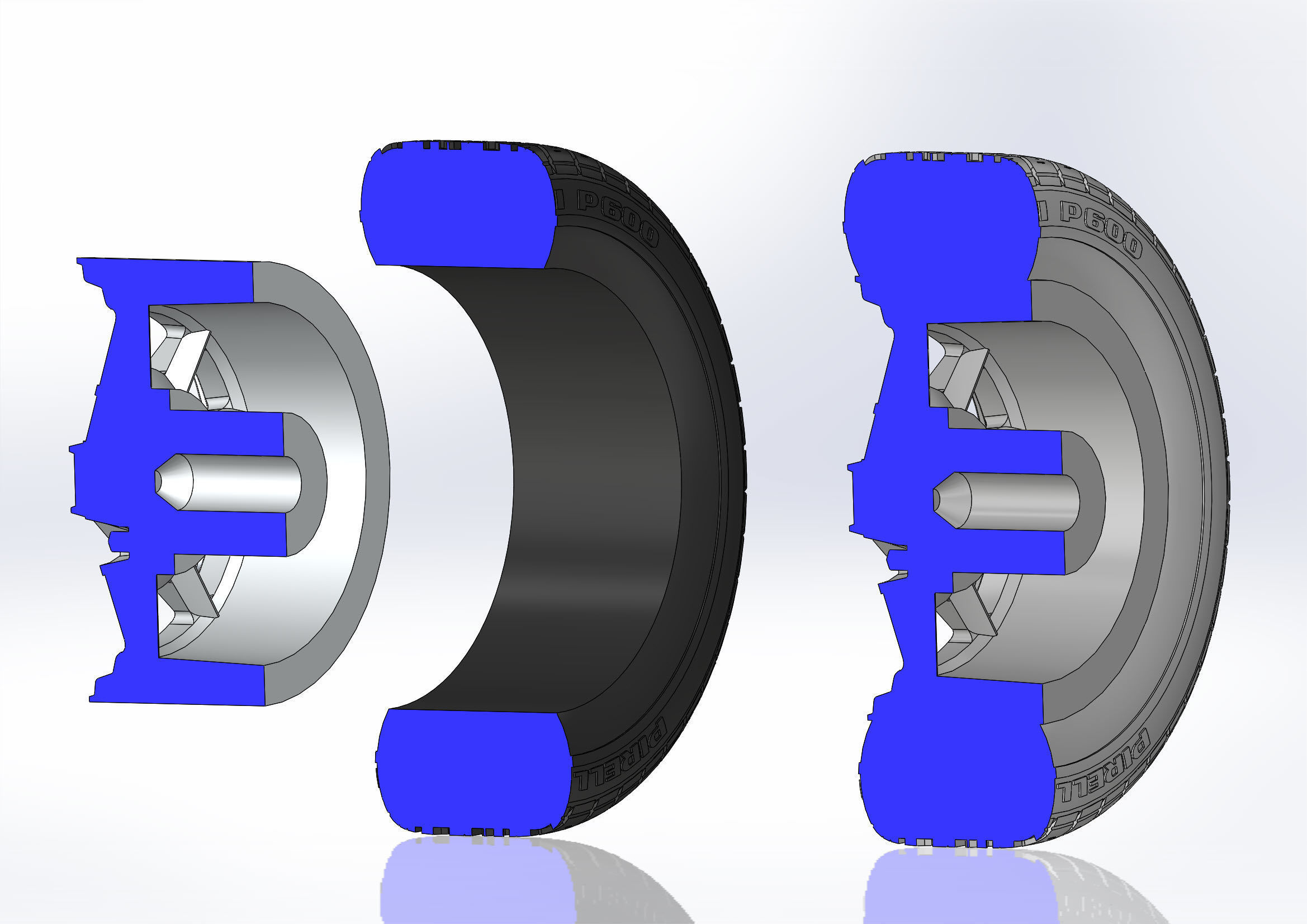 Wheels Legendary Wheels LW10 15inch for scale model 3D print model_12